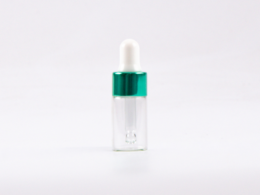 Pipettenflasche 3 ml - metallic